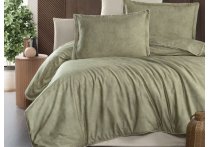 Постільна білизна сатин Premium La Romano - Marlen Cedar (Турция), євро